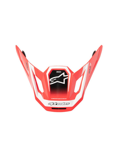 VISOR SM7 DEED RED/BLK/WH