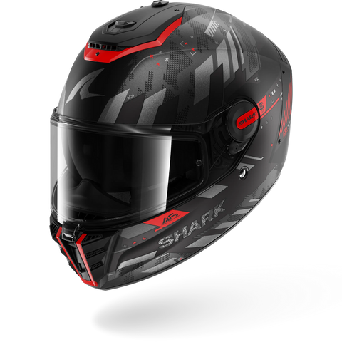 SPARTAN RS FIBRE SKILFUL Black Anthracite Red