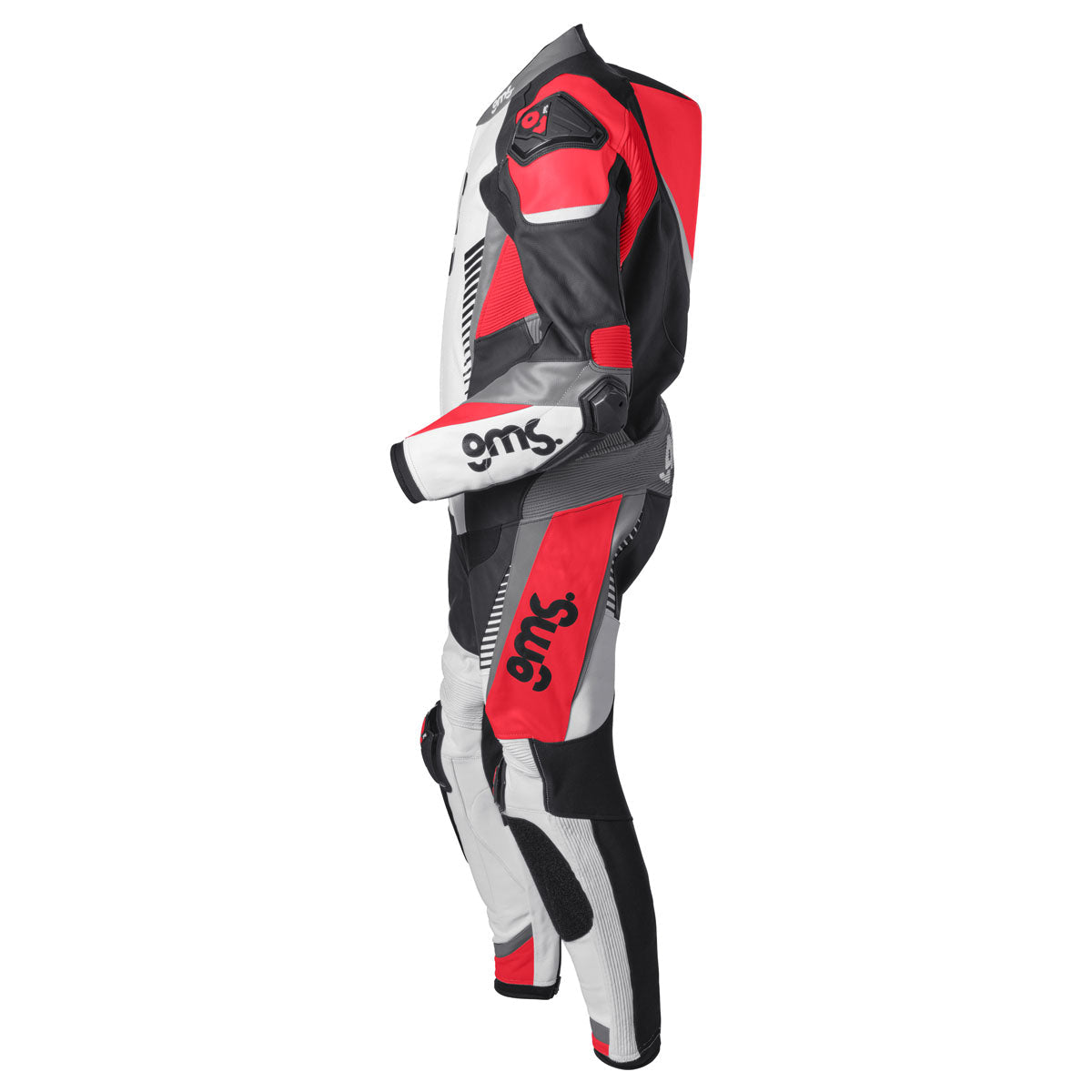 GMS Airbag-ready 1-piece læderdragt