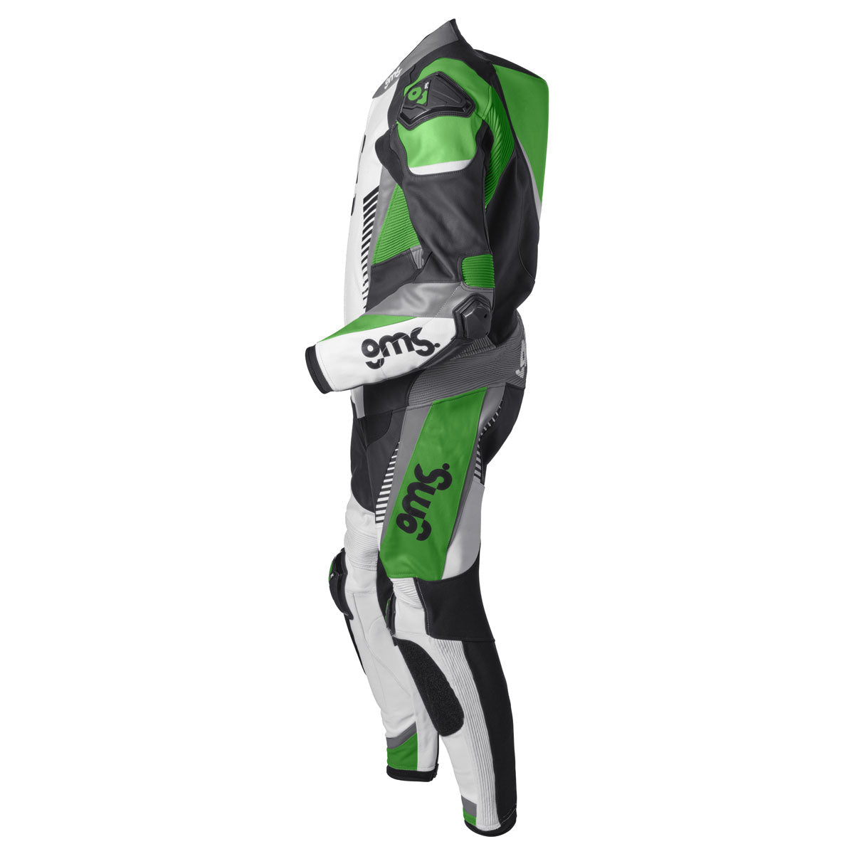 GMS Airbag-ready 1-piece læderdragt