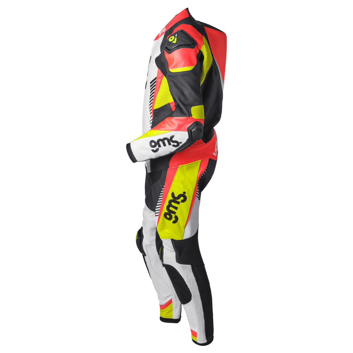 GMS Airbag-ready 1-piece læderdragt