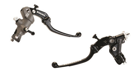 KITA 2:Radial Bremsemaster cylinder (CY version) Ø19 med foldbart greb + Accossato Koblingskonsol "CF002"