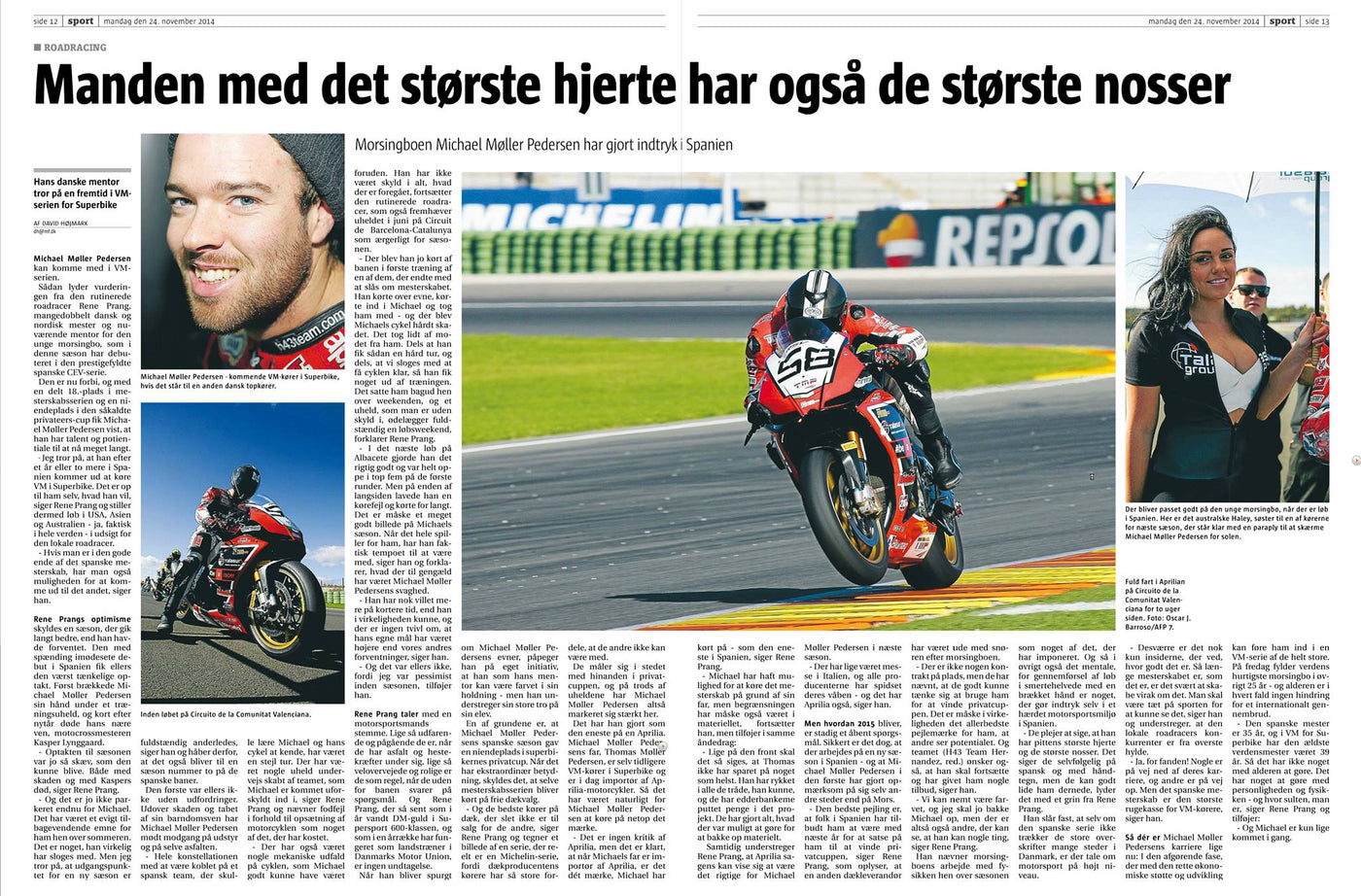 Article following Valencia Race