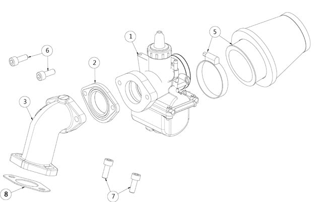 Zs Fa6N Inlet Pipe