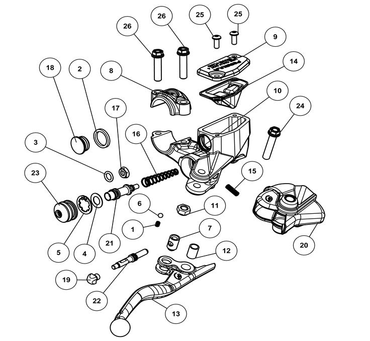 Right Master Cylinder Bellow