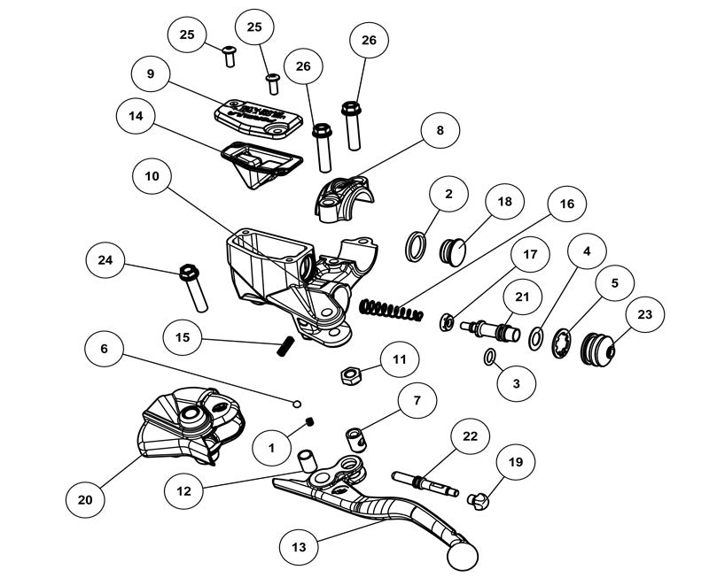 Left Master Cylinder Bellow