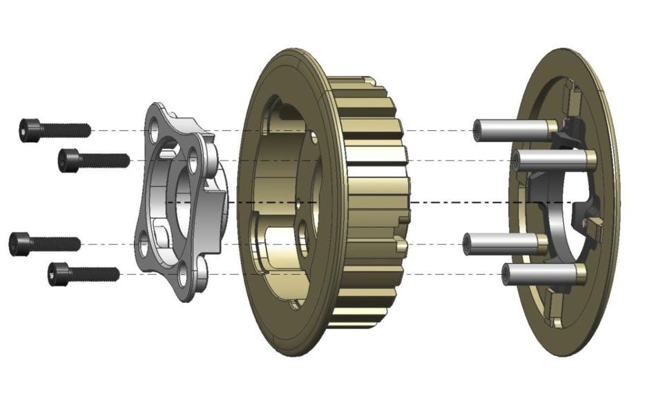 Evr 160 4S Antislip Clutch Kit