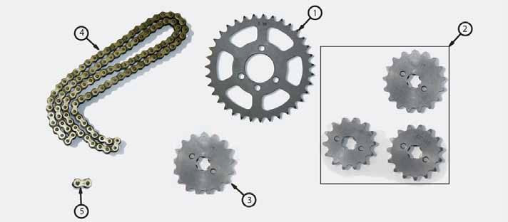 Gp-0 420 Rh2 L100 Oem Chain