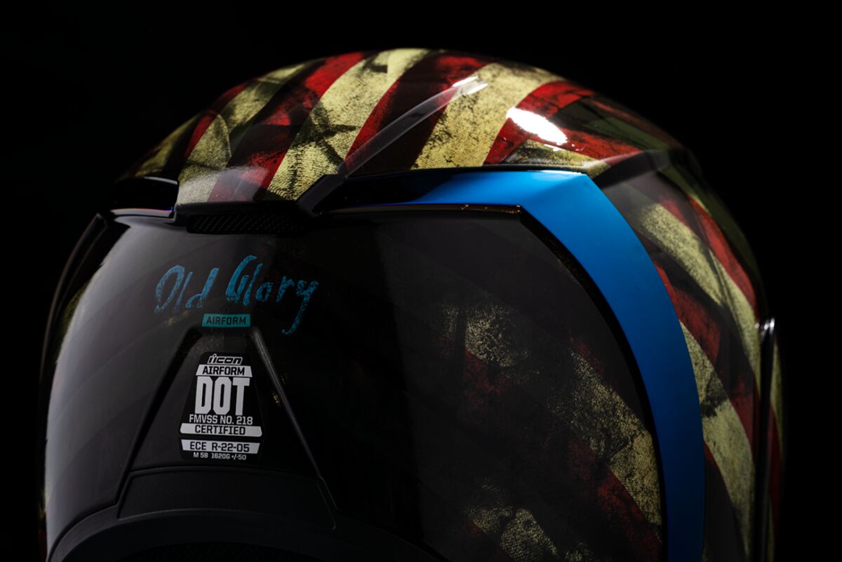 HLMT AFRM OLD GLORY GL XS