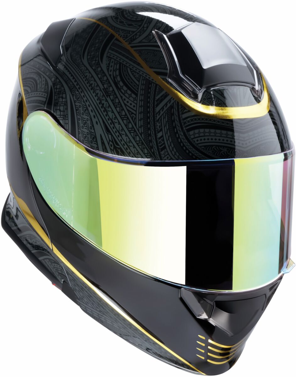 HLMT SOL NOTORIS BK/GO XS