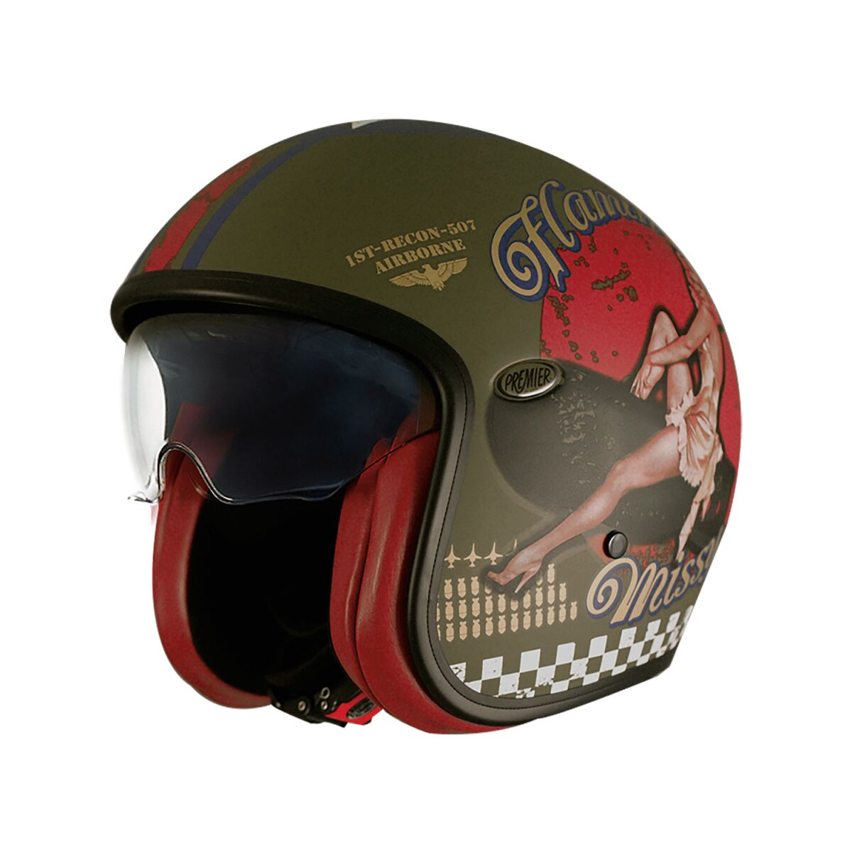 HELMET VINTAGE PU MILBM XL