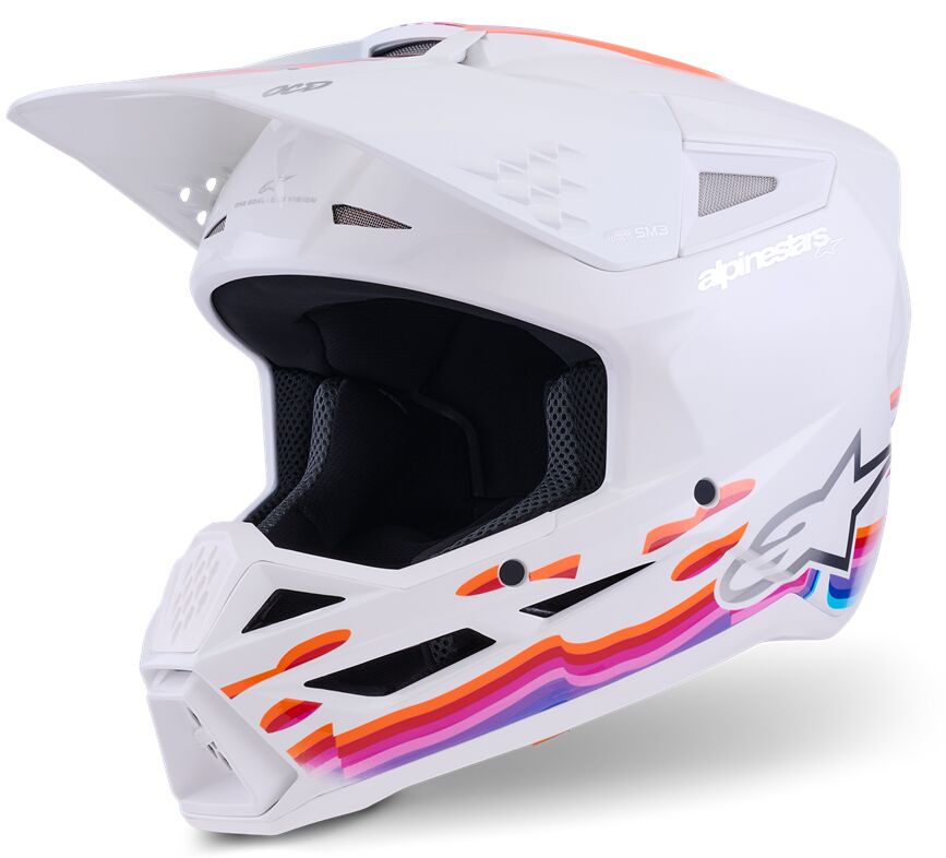 HELMET SM3 FORCE WHITE-GLOSS XS