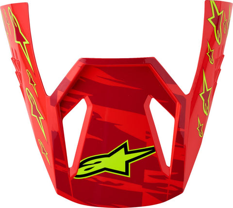 VISOR YTH S-M3 FALCON RD/WH/BL