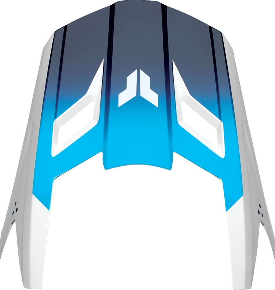 VISOR KIT FLEET STORM WHT/NV XS-M