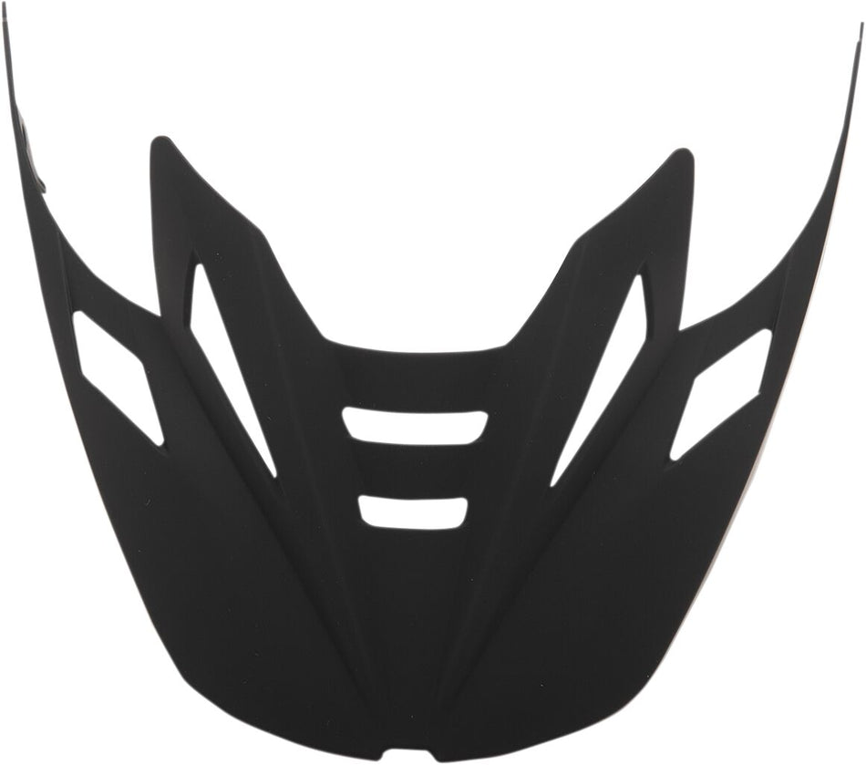 VISOR-PEAK AFLT RUB BLACK