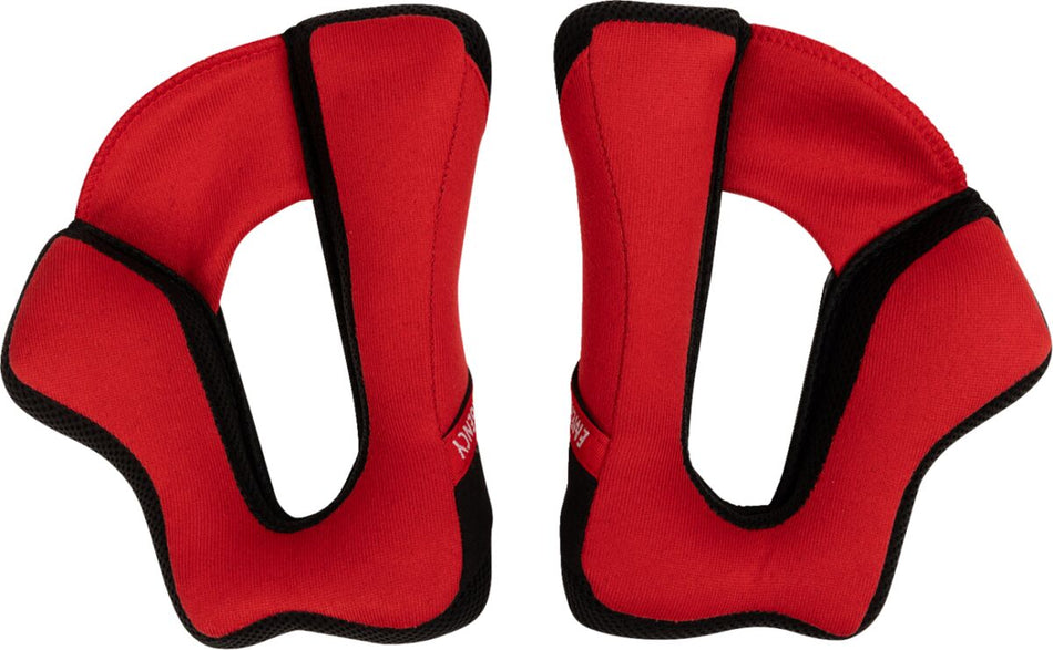 CHEEKPAD REFLEX SPORT RD/BK XS