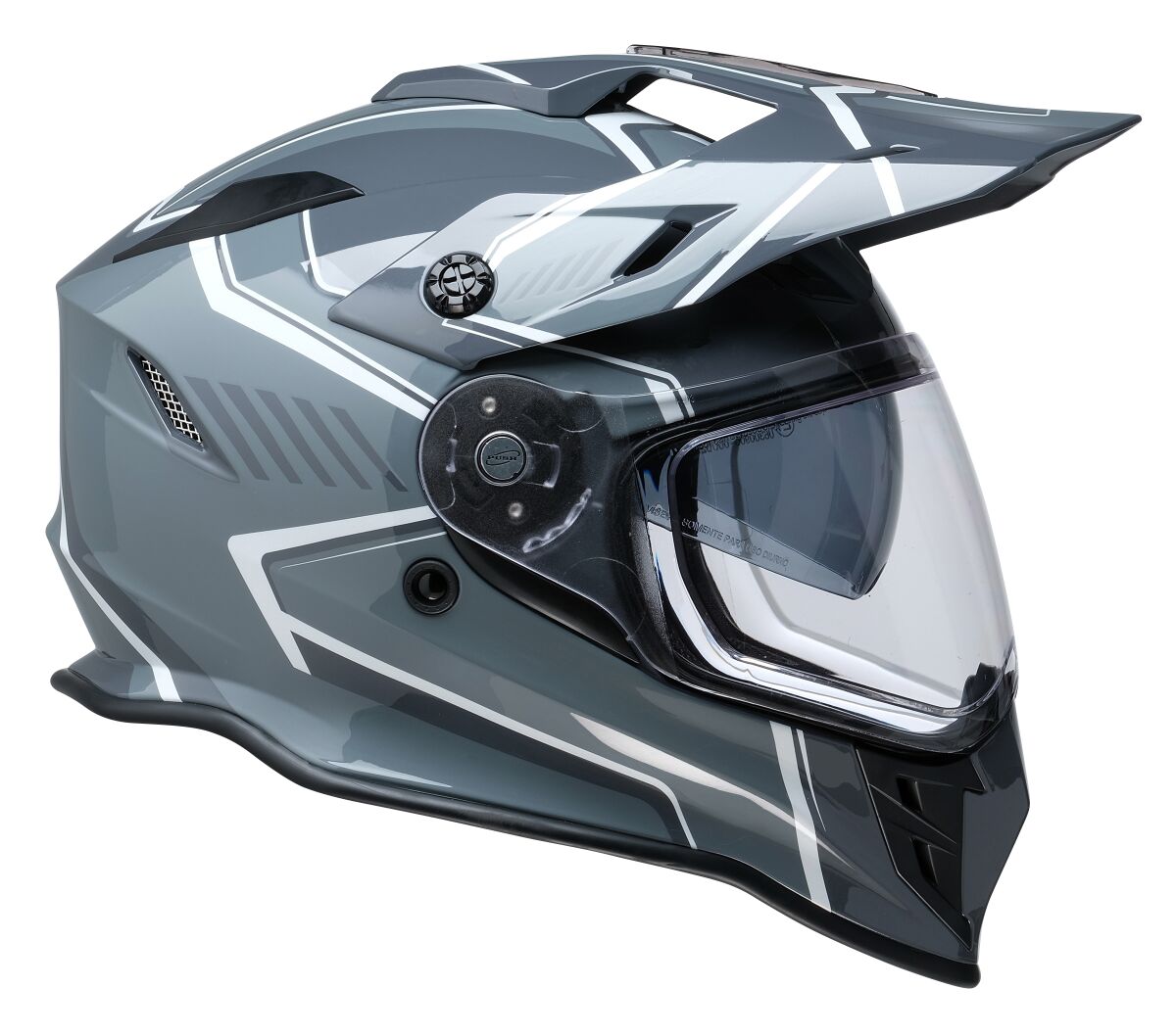 HELMET RANGE VOYAGER BK/WH XS
