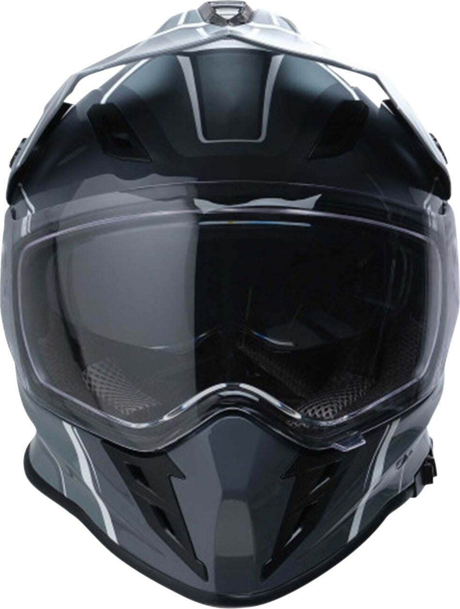 HELMET RANGE VOYAGER BK/WH XS