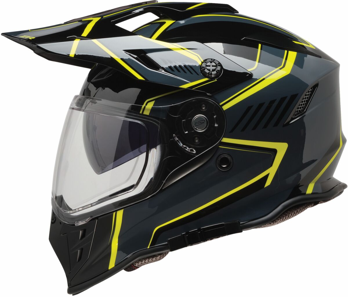 HELMET RANGE VOYAGER GY/HI-VIZ XS