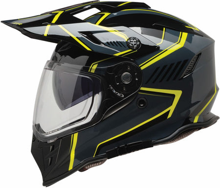 HELMET RANGE VOYAGER GY/HI-VIZ XS