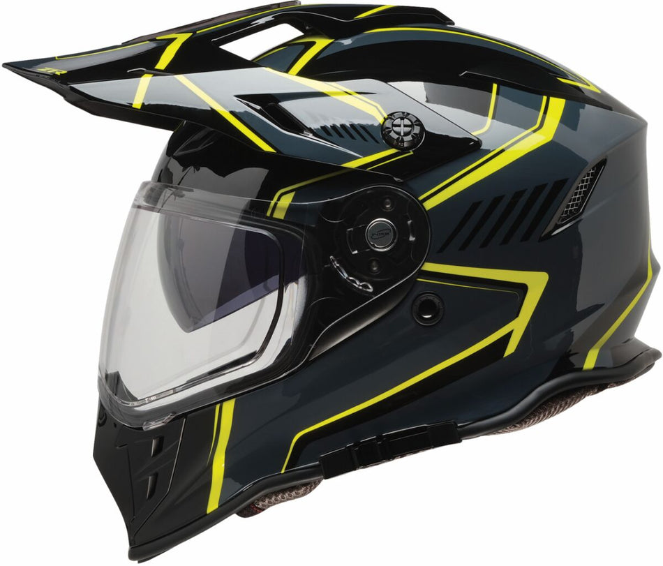 HELMET RANGE VOYAGER GY/HI-VIZ XS
