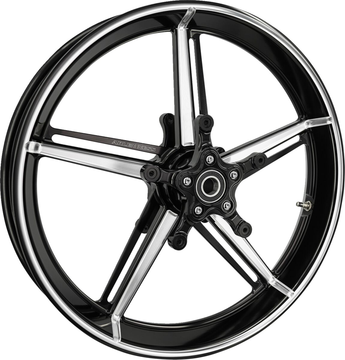 WHEEL FACTORY 24  WITH HUB & ADAPTERS 21" X 3.5" BLK CC