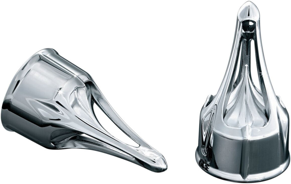 AXLE CAPS ROMA CHROME