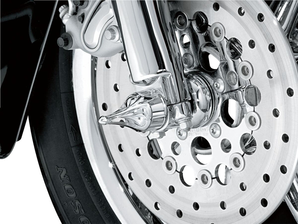 AXLE CAPS ROMA CHROME