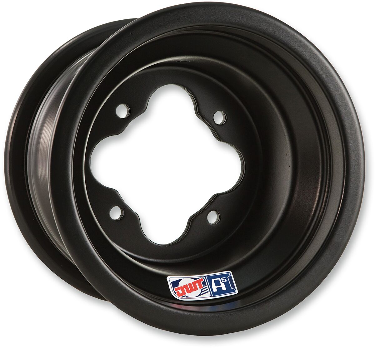 WHEEL REAR A5 8X8 3N+5N 4/115 LIGHTWEIGHT BLACK