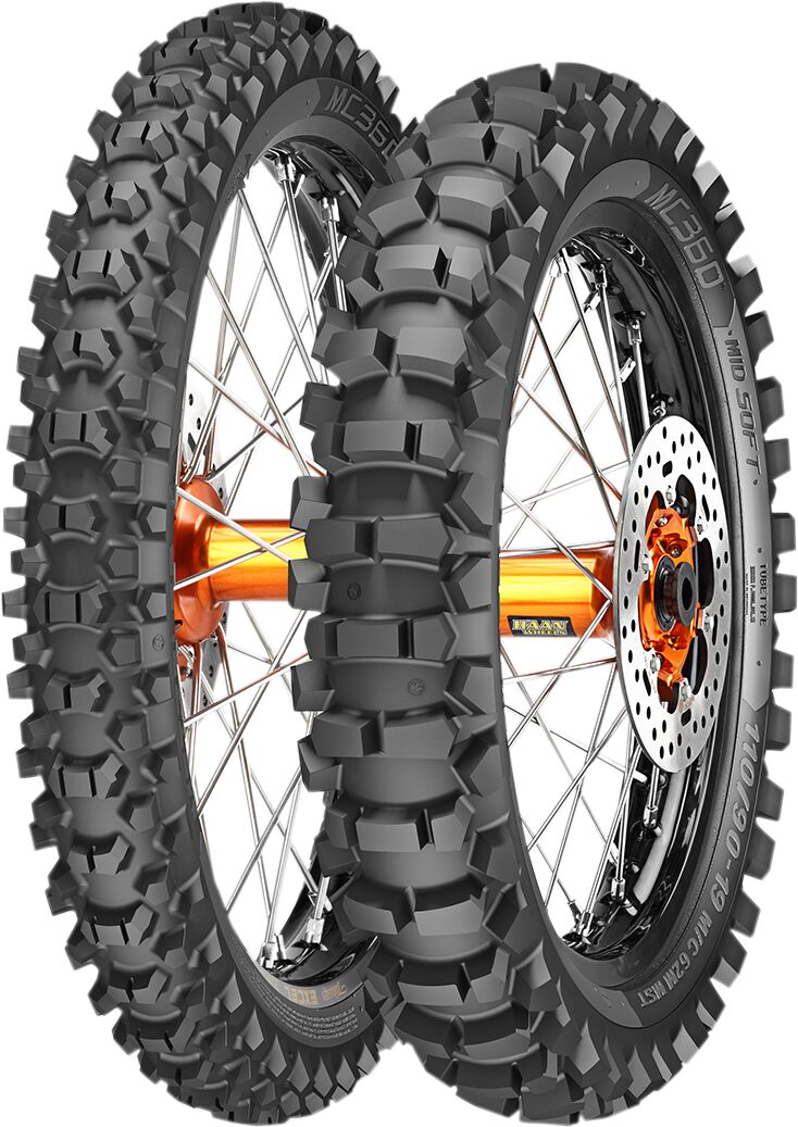 Metzeler MC360 Mid Soft 140/80 - 18 M/C 70M MST TT (baghjul)