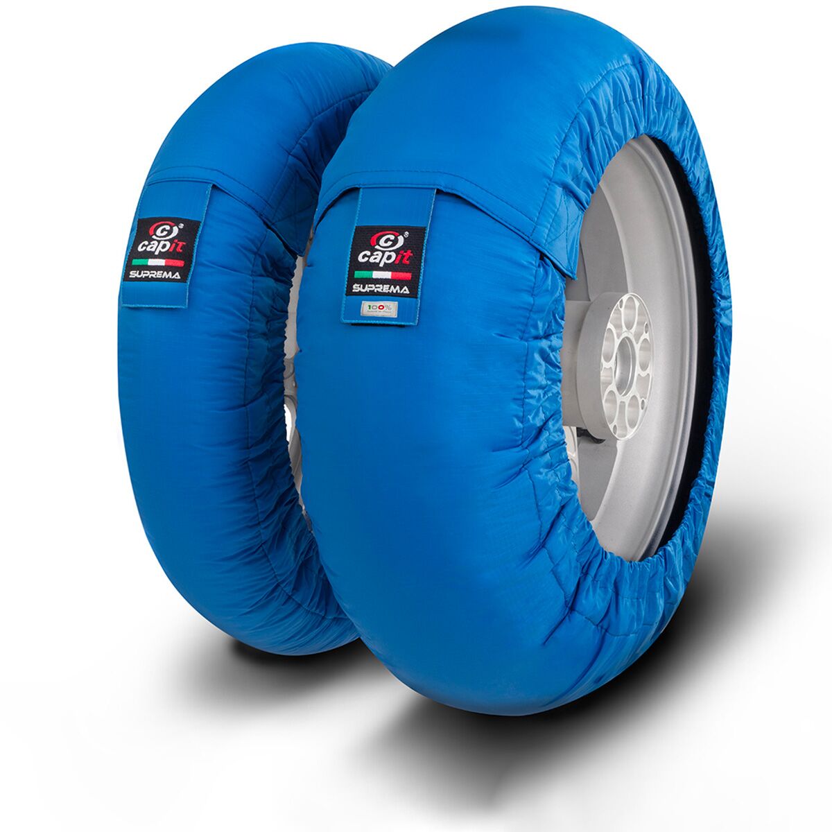 TIRE WARMER SET SUPREMA SPINA M/XL 17" BLUE