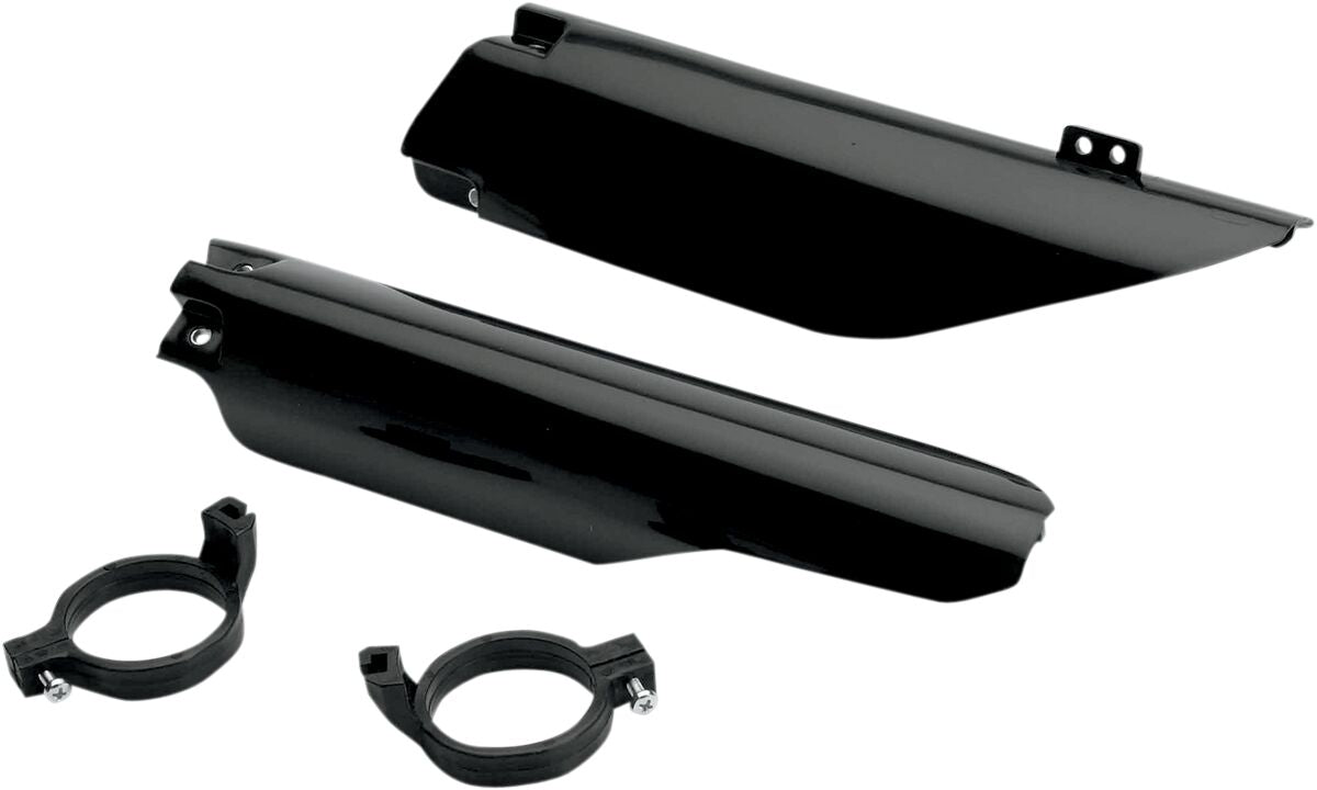 FORK SLIDER PROTECTORS SUZUKI RM/RMZ BLACK