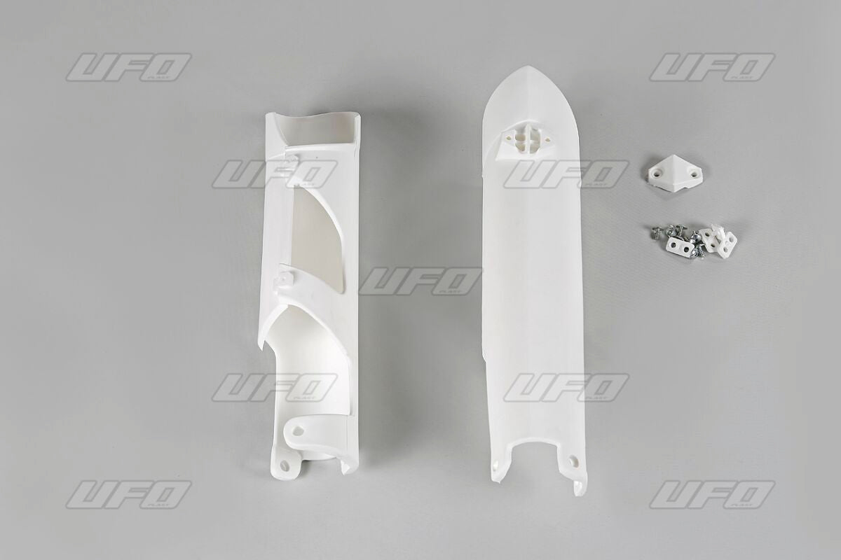 FORK SLIDER PROTECTORS KTM SX/SX-F/EXC WHITE