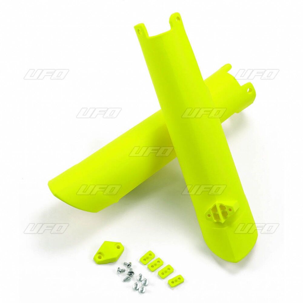 FORK SLIDER PROTECTORS HUSQVARNA TC-FC FLUO YELLOW