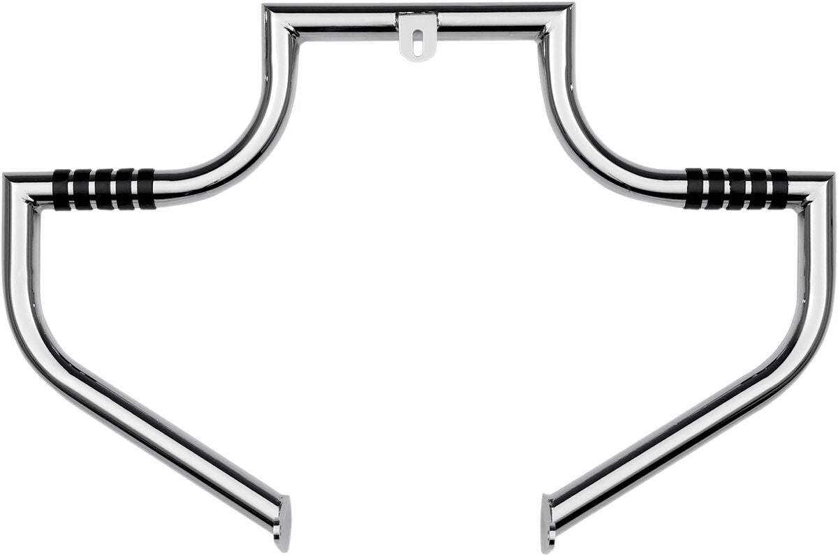 HIGHWAY BAR WITH O-RING MAGNUMBAR® / STEEL / FRONT / NATURAL-CHROME