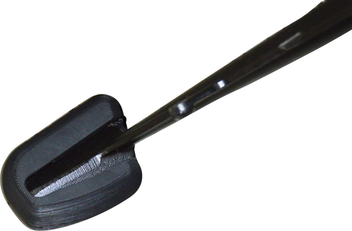 SIDE STAND ALUMINUM BLACK