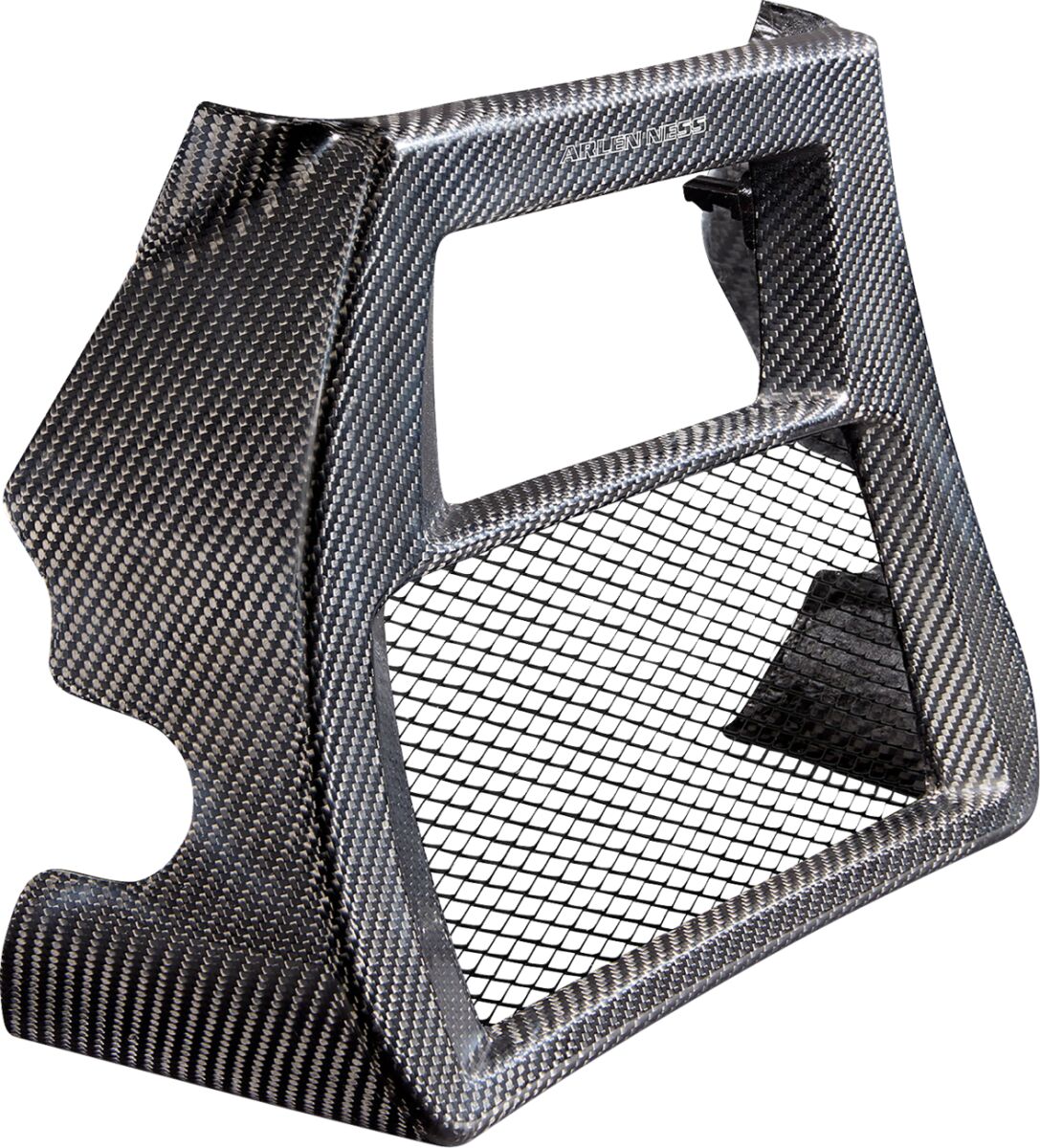RADIATOR COVER - CARBON FIBER - 24+ FLT