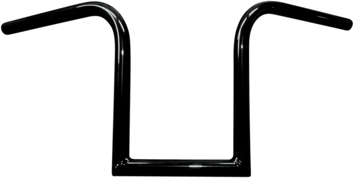 1" NARROW BOURBON APE BARS 10" RISE BLACK UNIVERSAL