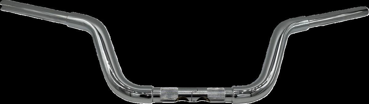 H-BAR RND TOP CHR 1.25" 8" FXLR,S,ST