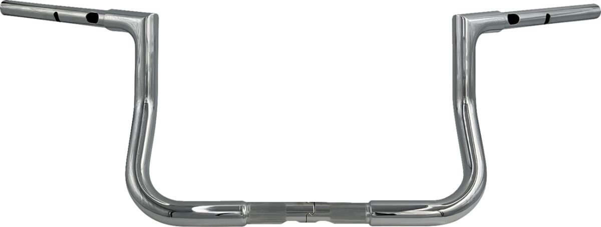 H-BAR FLAT TOP CHR 1.25" 10" FLHX,SE