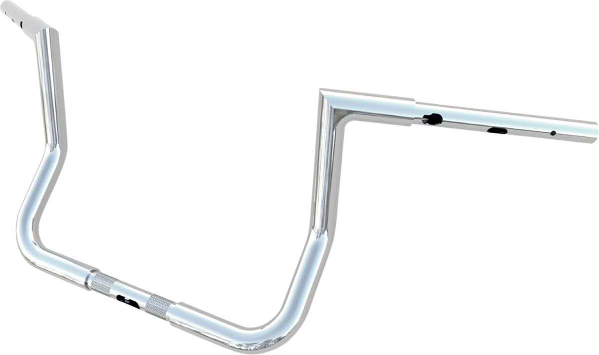 HANDLEBAR CRUSADER BAGGER 12" CHROME