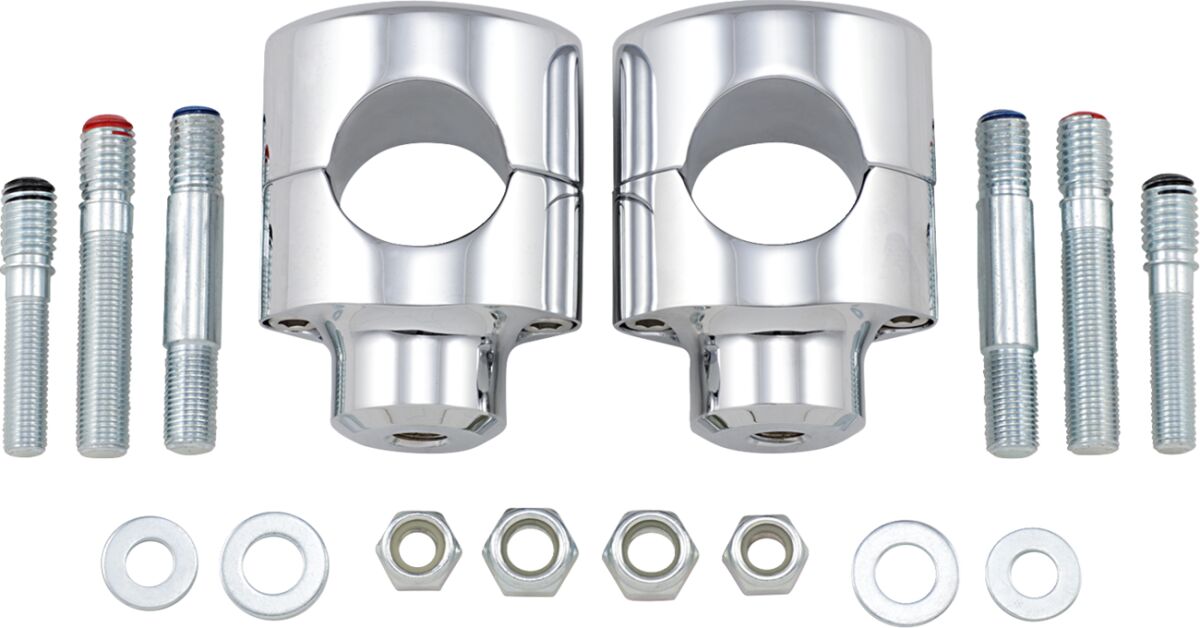 RISER BIG BUFFALO 1.5" STRAIGHT CHROME FOR 1.5"