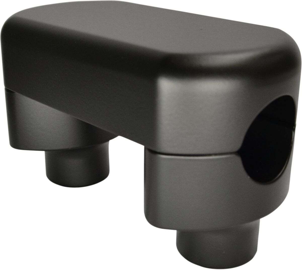 31,8 MM (1 1/4") HANDLEBAR RISER / 38,1 MM (1,5") RISE / BLACK-FLAT /