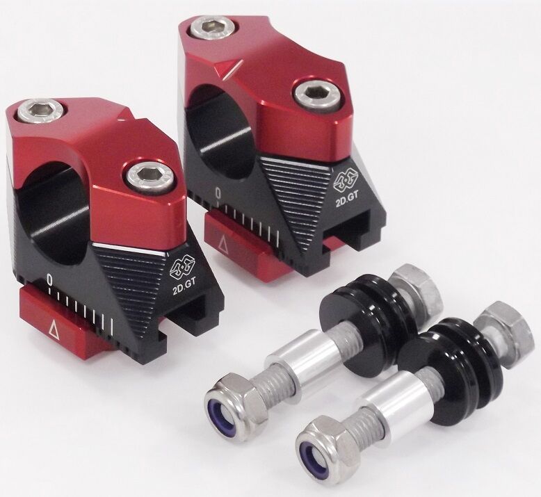 RISERS 2DGT BK/RD