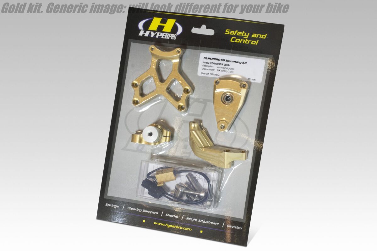 STEERING DAMPER MOUNTING KIT TRIUMPH