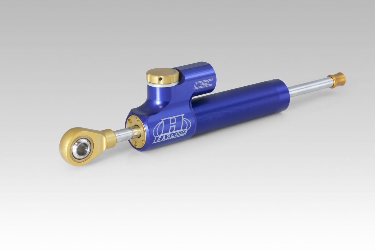 CSC STEERING DAMPER 75MM LINEAR PURPLE