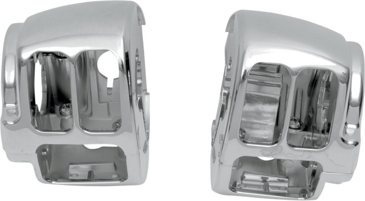 SWITCH HOUSING LEFT/TOP CHROME