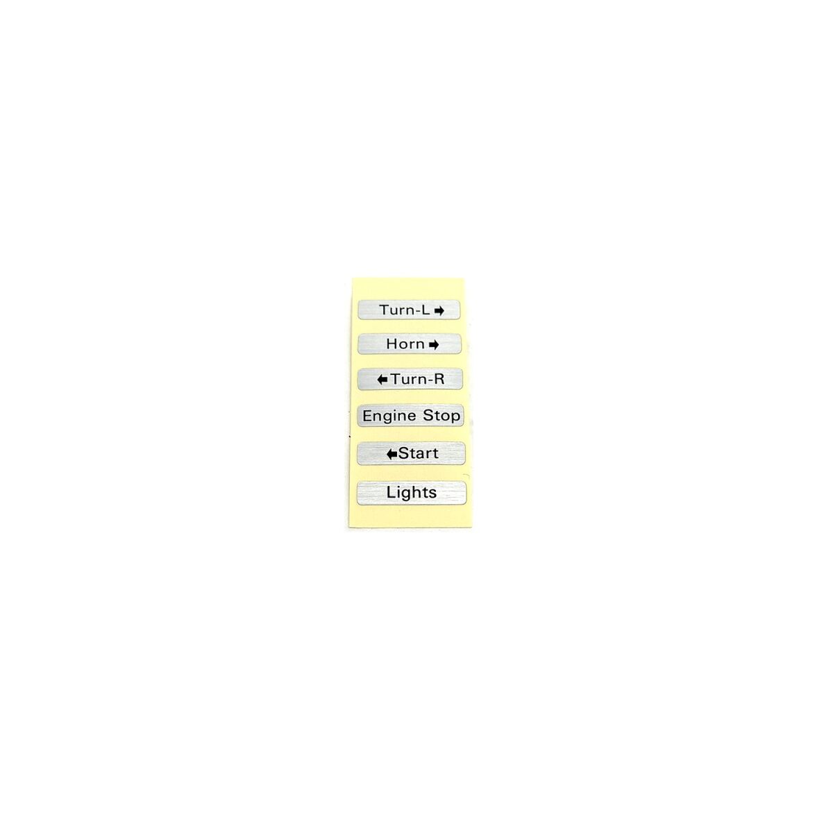 SWITCH HOUSING DECALS 10PCS/BA