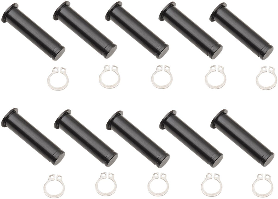 PIVOT PIN/CLIP KITS BLACK
