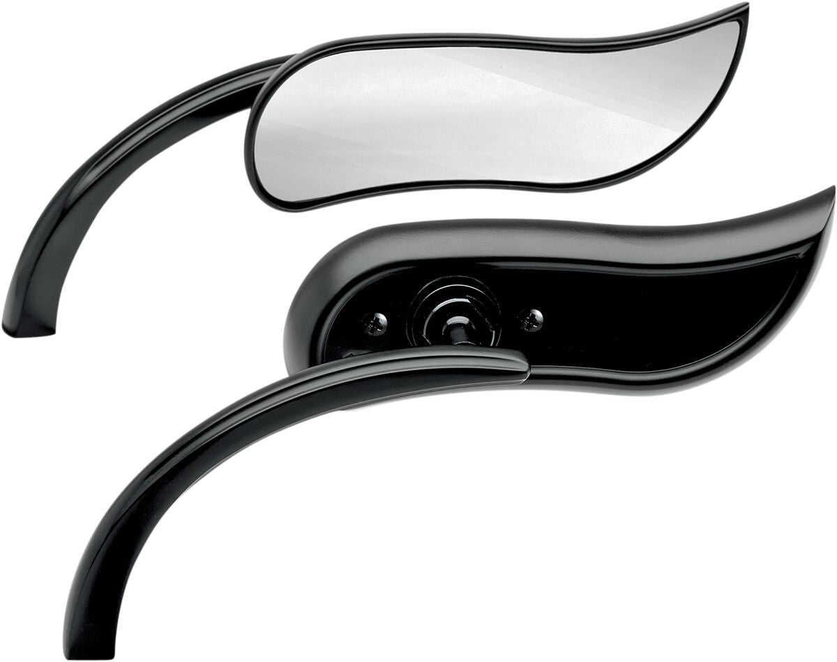 MIRROR UPSWEPT MICRO BLACK RIGHT
